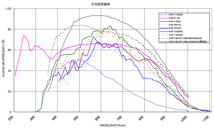 波長特性